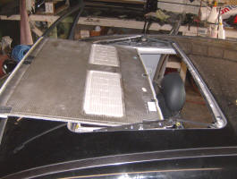 Sunroof has to be completly removed to be done correctly